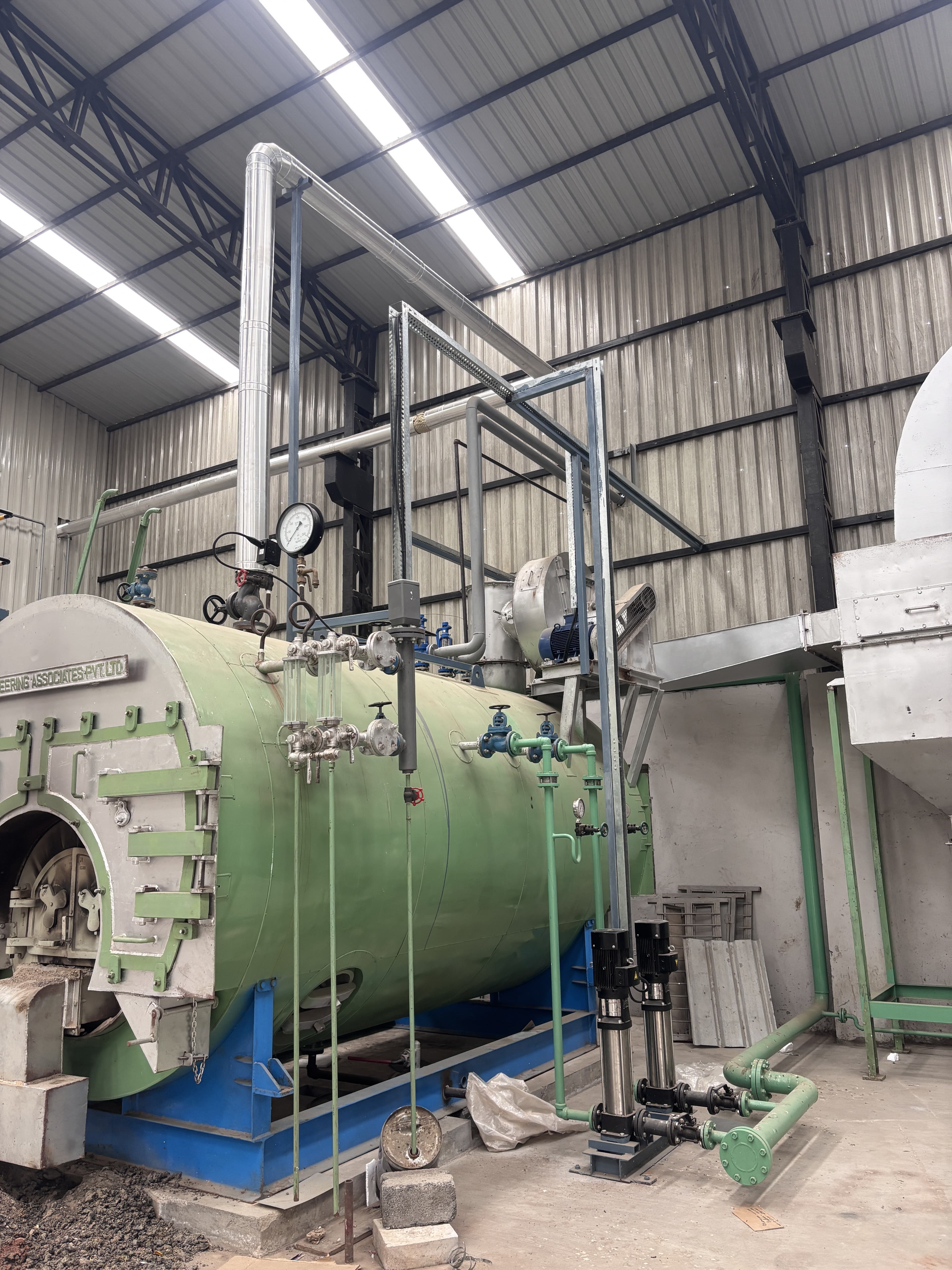IBR Steam Valve & Gauge Station