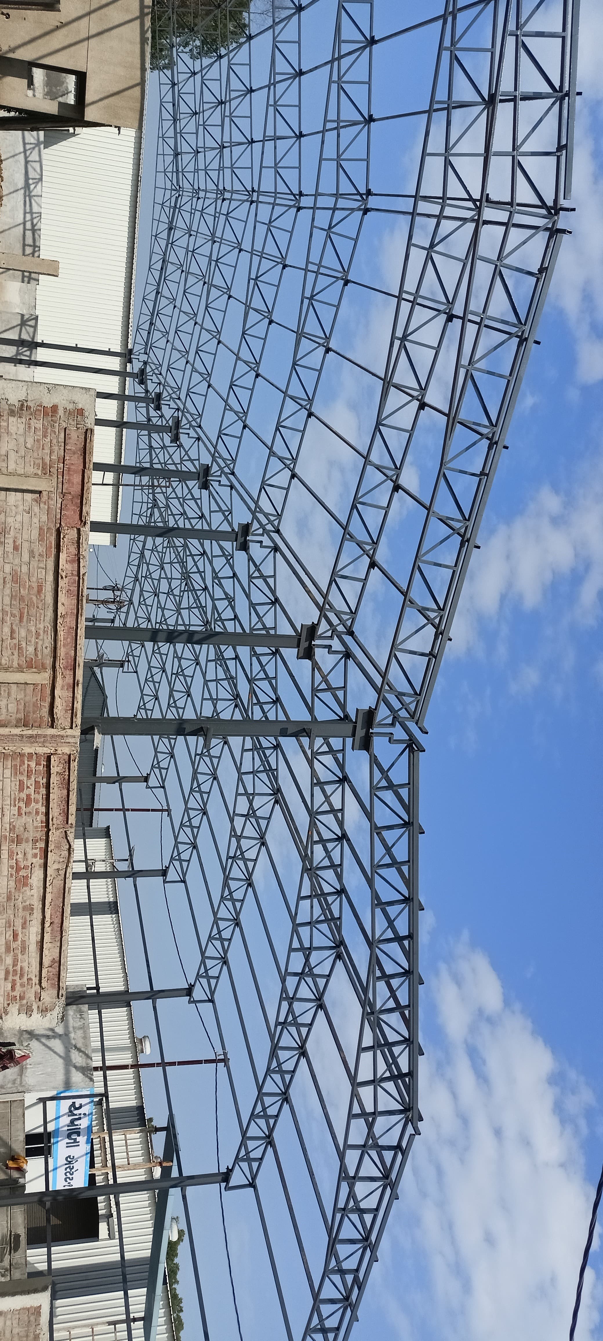 High-Span Warehouse Structural Framework