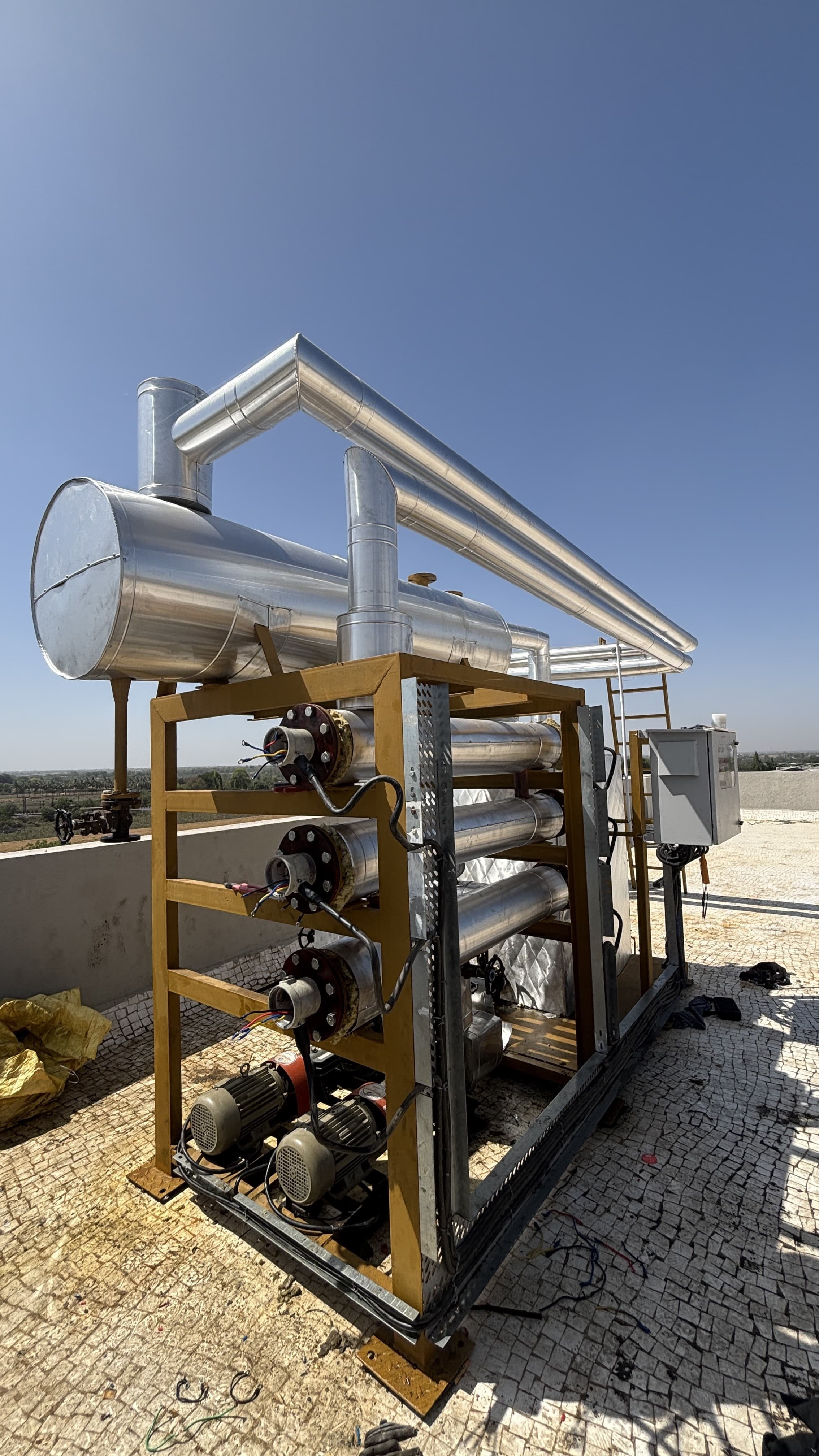 Heater Manifold & Expansion Loop
