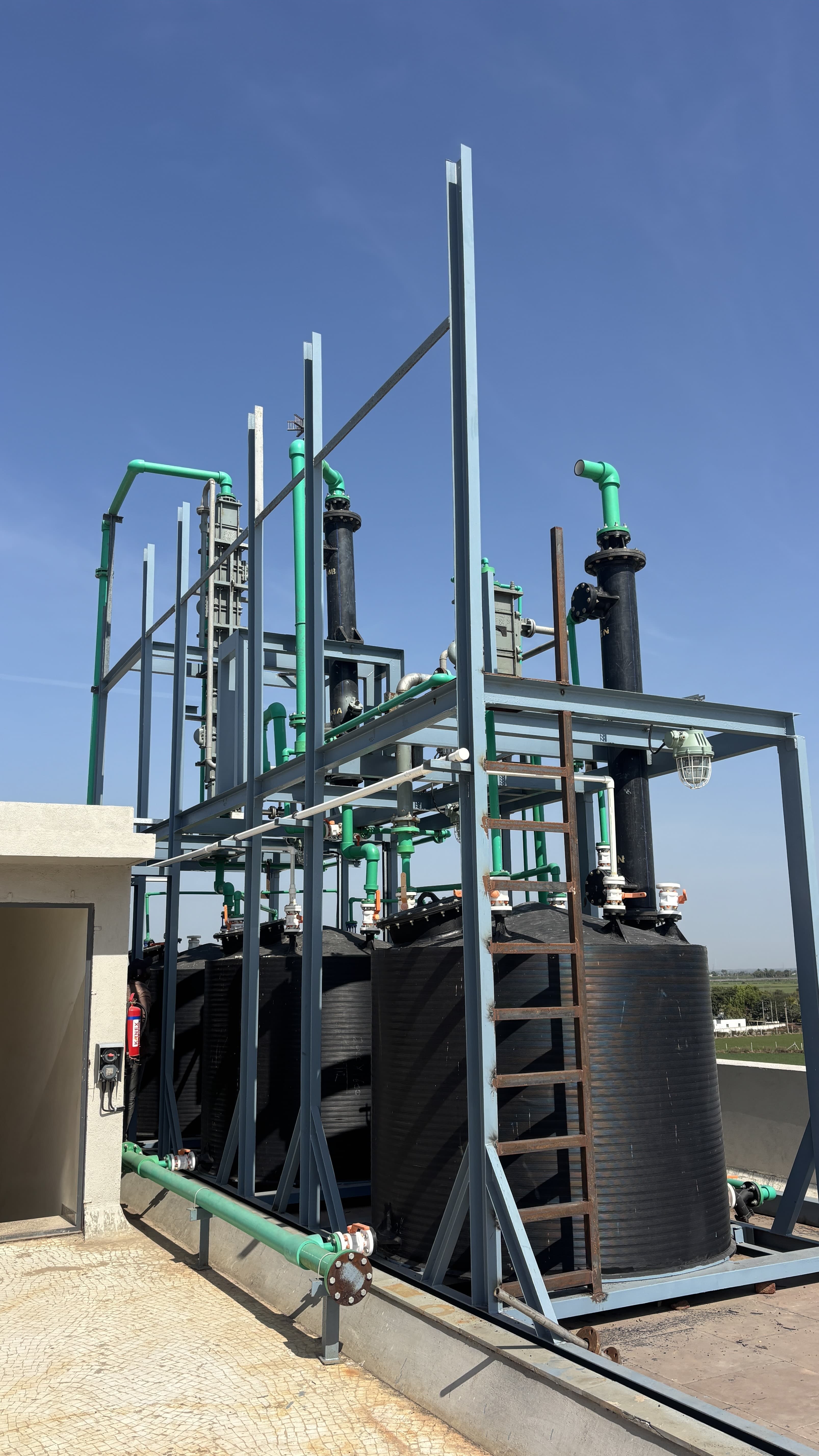 Scrubber Column Support